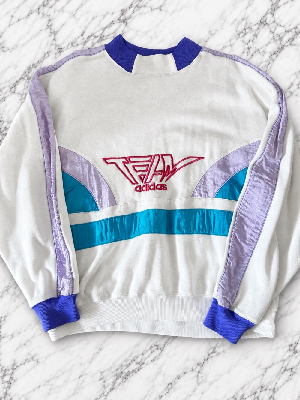 Team Adidas Vintage Retro Crewneck Sweater